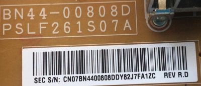 KIT DE TARJETAS PARA TV SAMSUNG  / MAIN BN94-11709A / BN41-02568A / BN97-12619A / BN9411709A / 11709A / FUENTE BN44-00808D / BN4400808D / PSLF261S07A / PANEL CY-WK065HGLV1H / MODELO UN65MU6500FXZA FA01 - Imagen 6